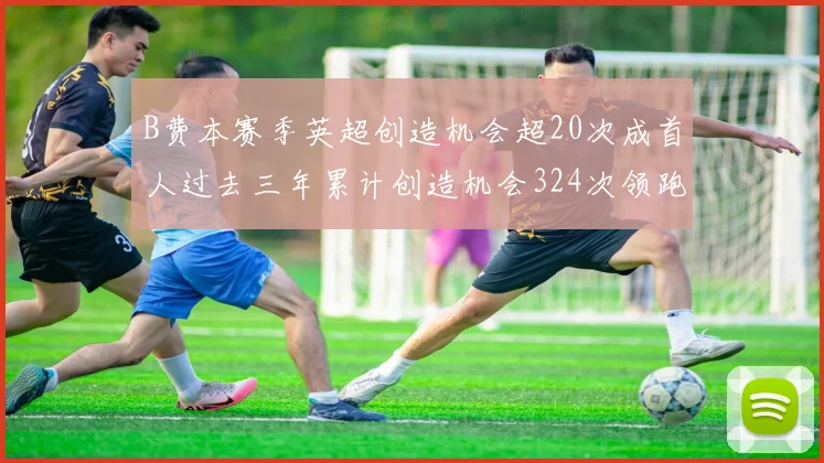 B费本赛季英超创造机会超20次成首人过去三年累计创造机会324次领跑同期